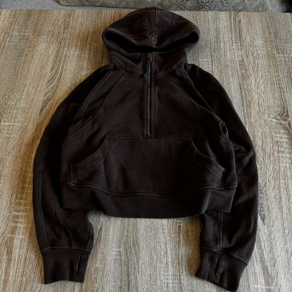 Lululemon Java Half Zip Scuba Hoodie - image 3